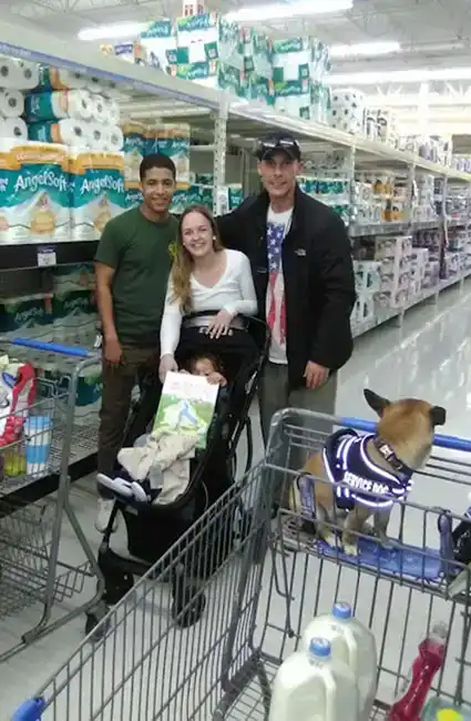 David Allen Haave with Family -- David Haave